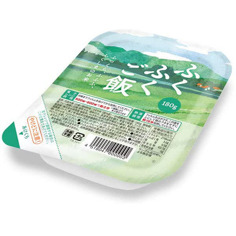 Somaya Fukufuku Gohan Packed Rice 180g x 3 1 each