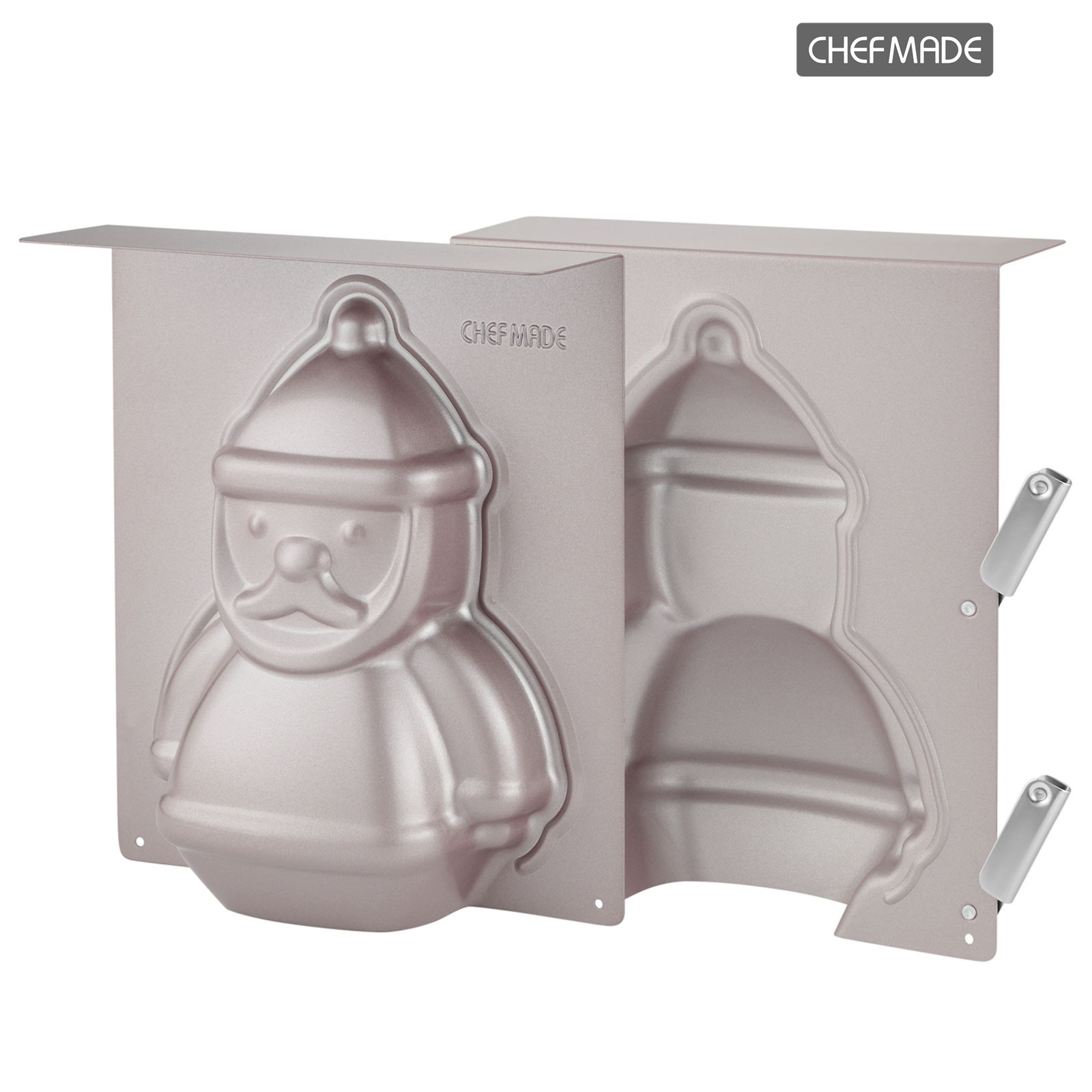 CHEFMADE Christmas Cake Pan, 7.5 Inch Non-Stick Santa Claus Cake Bread Bakeware 1 each