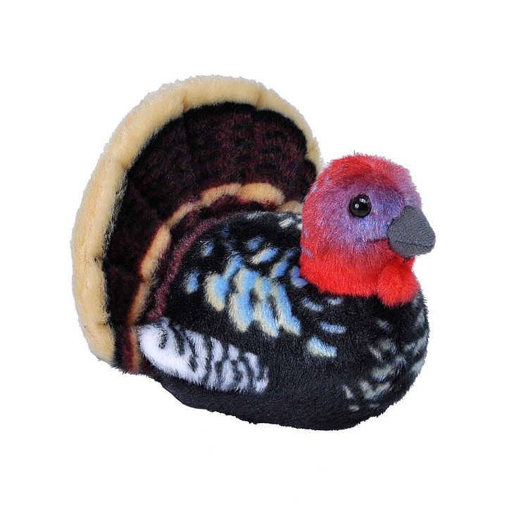 Audubon II Wild Turkey Plush W/Sound - 5"