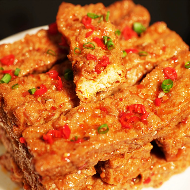 Qiao Da Niang tiger skin popping juice dried bean curd nitrogen lock fresh 