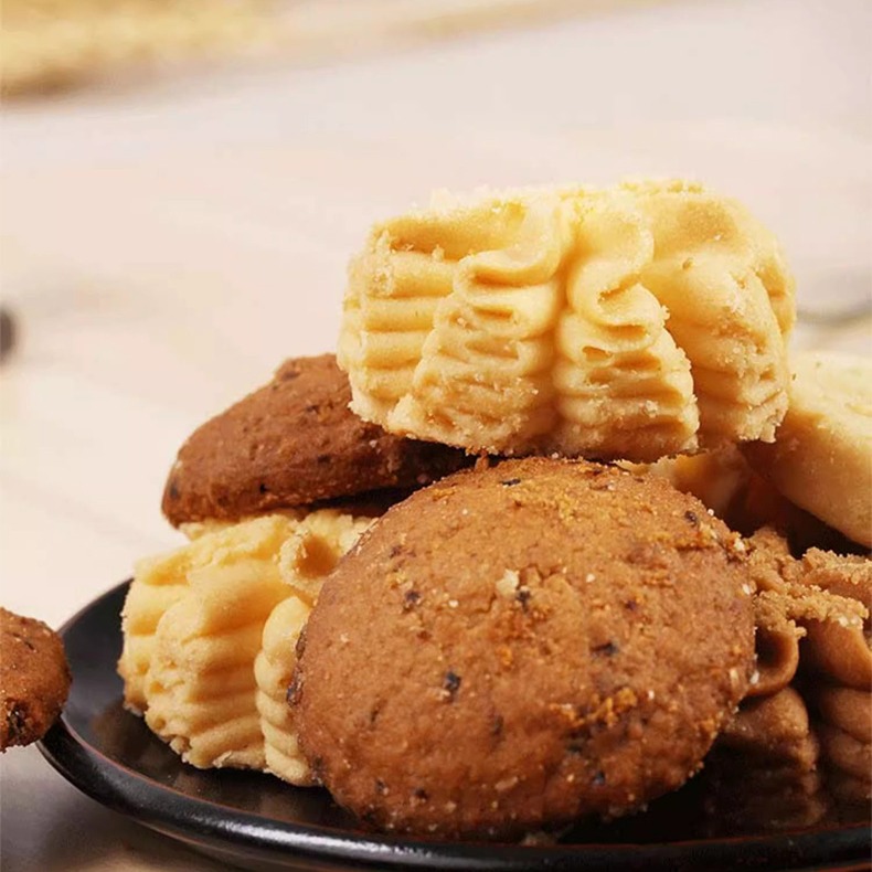 大盛り】香港ジェニー聡明小熊の4つのクリームクッキー大礼箱-世界の爆