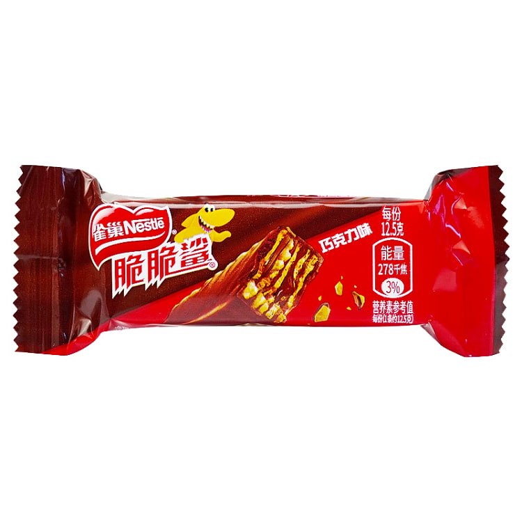 雀巢脆脆鲨巧克力味12.5g*2支 25 克