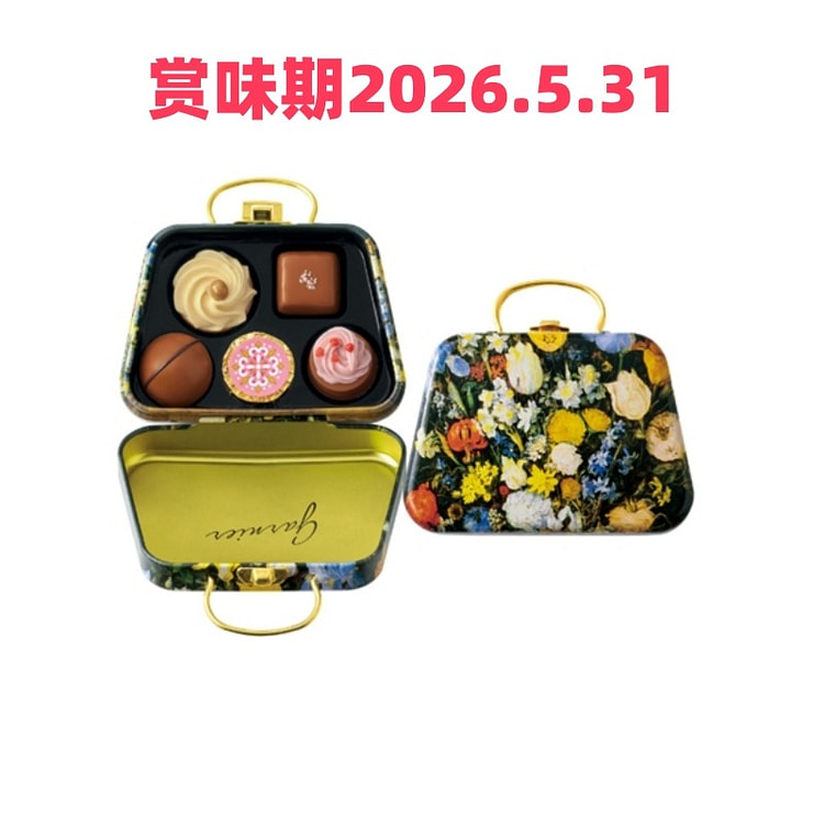 goncharoff 世界名画H情人节巧克力 5块 1 盒