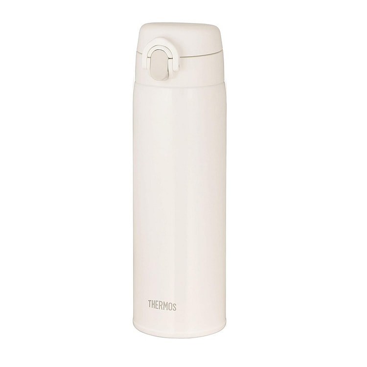 日本膳魔师 不锈钢保温杯 500ml 白灰色/