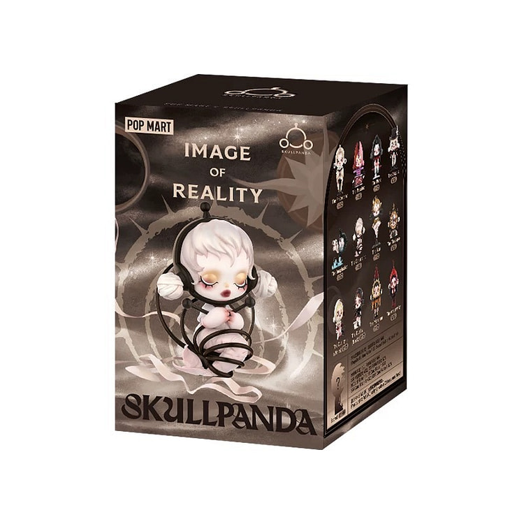 泡泡玛特 SKULLPANDA 漫相集系列手办盲盒