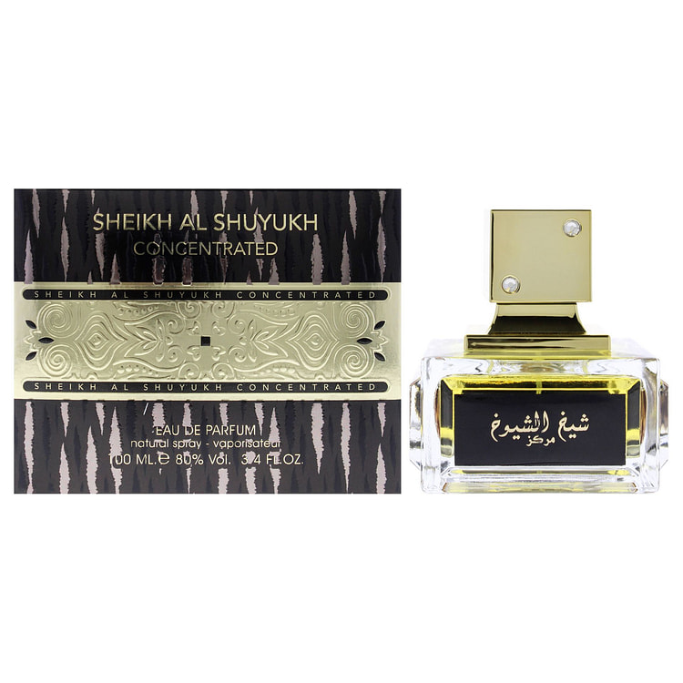 Sheikh Al Shuyukh Conc by Lattafa Unisex 3.4oz EDP 3.4 oz
