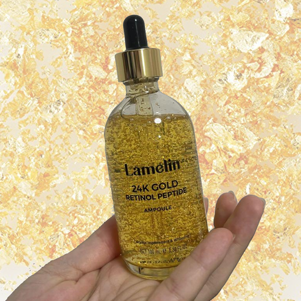 Get Korea Direct - LAMELIN 24K Gold Retinol Peptide Ampoule 105ml