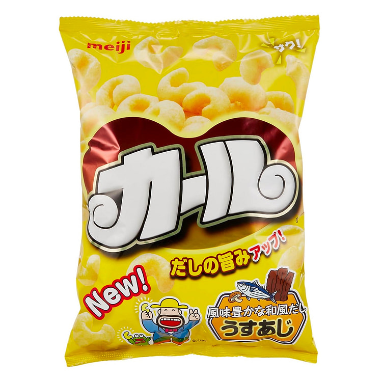 零食 KARL 咸味膨化食品袋装粉 MEIJI
