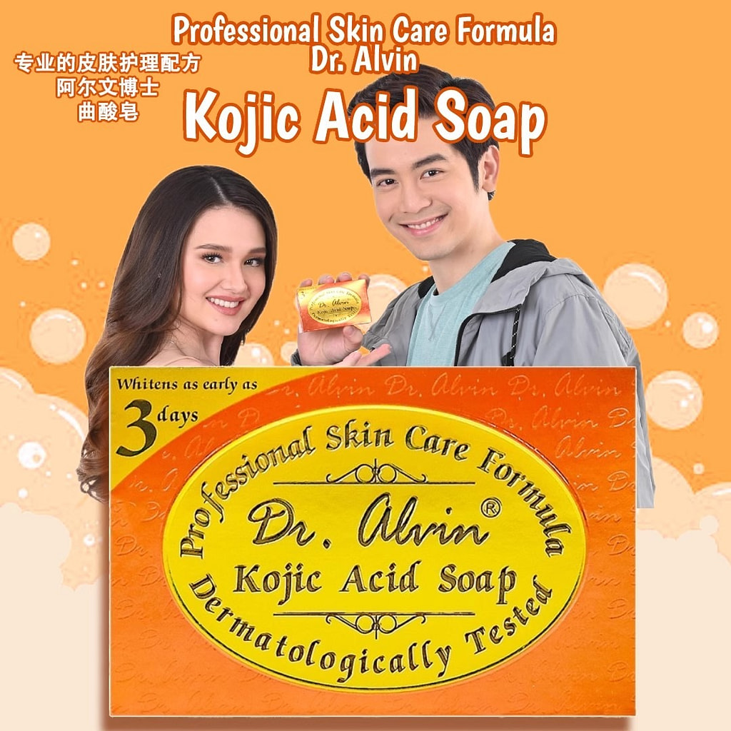 Get Dr Alvin Kojic Acid Soap 135g Delivered