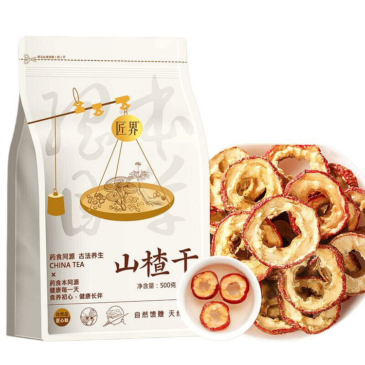 匠界 养生茶严选无核山楂干 500 克
