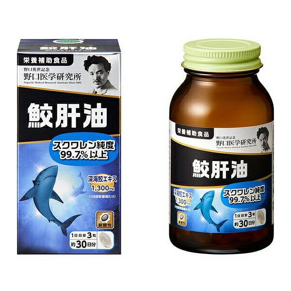 Noguchi Shark Liver Oil Supplement 90pcs 1 each