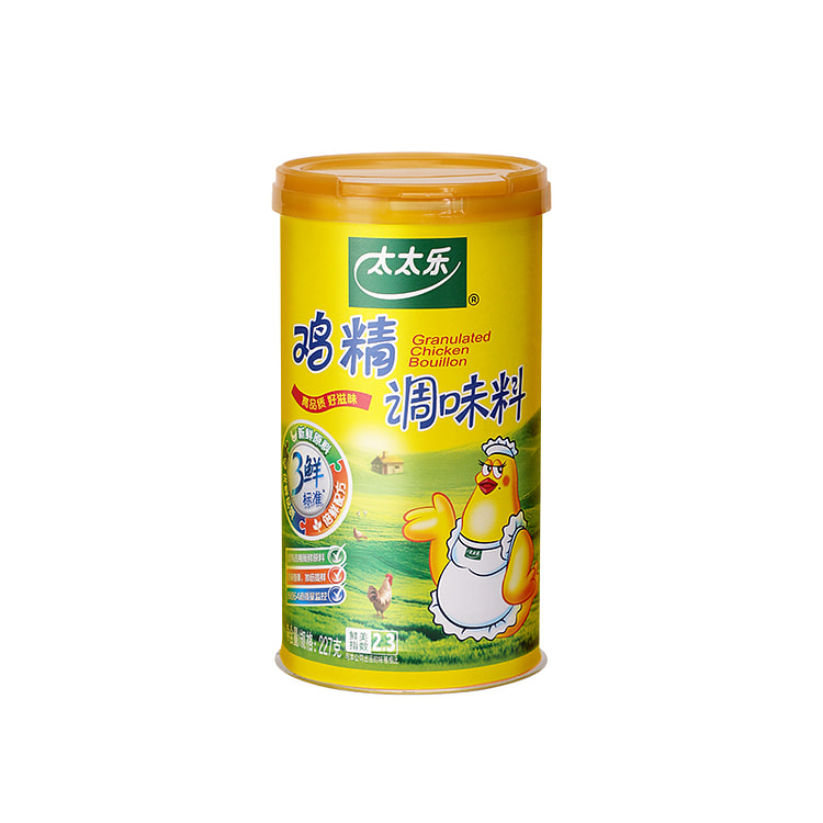 太太乐 鸡精三鲜撒粉盖炒菜增鲜调味 227g*1罐