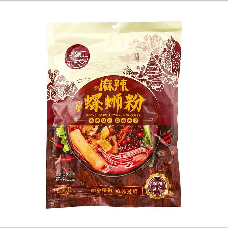 临期特价螺霸王 柳州螺蛳粉 麻辣味 315g*1袋 315 克