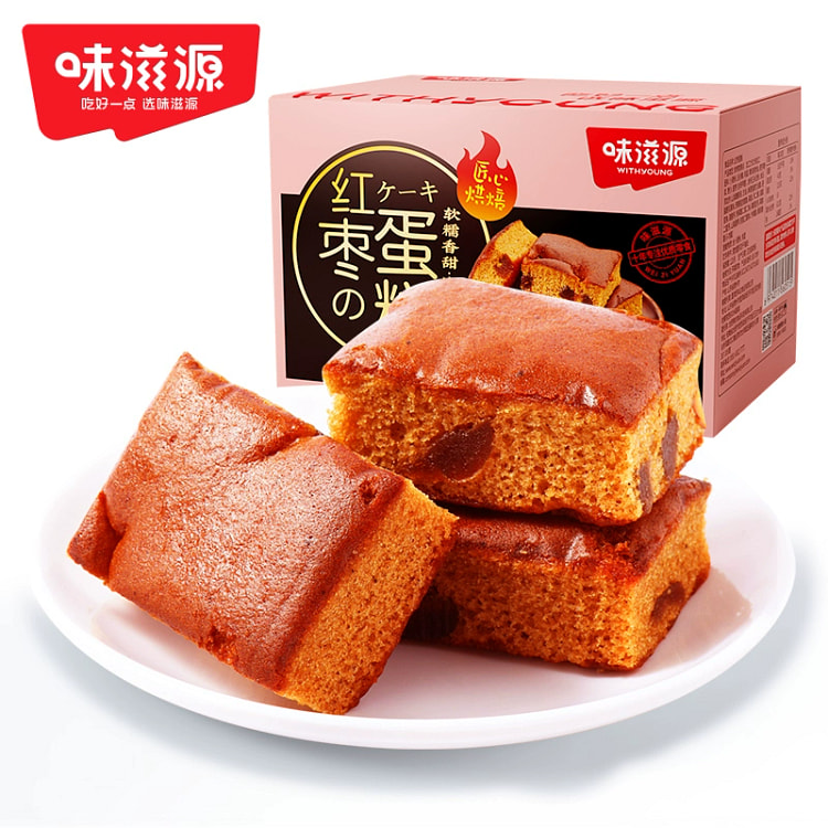 味滋源红枣蛋糕500g