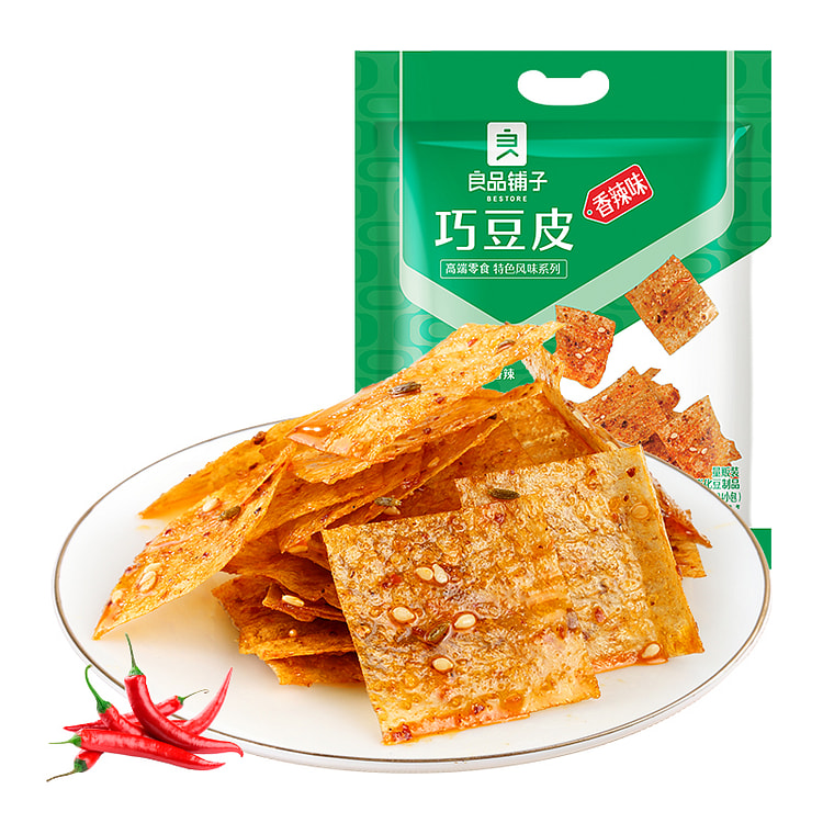 良品铺子巧豆皮网红辣条360g/袋