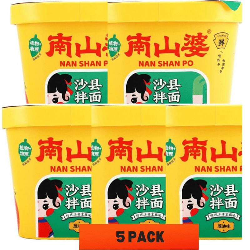 Nanshanpo Shaxian MixedNoodles,Scallion Oil Flavor 125.5 g