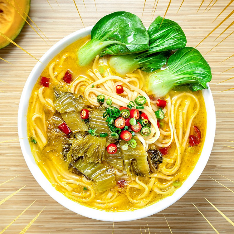 【美国直邮】太二 酸菜金汤面 酸辣非油炸速食1个