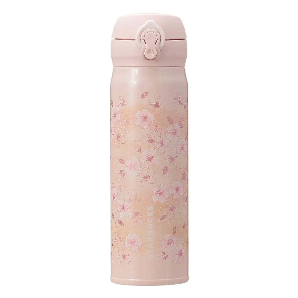 星巴克 樱花 不锈钢 保温杯 500ml 1 份