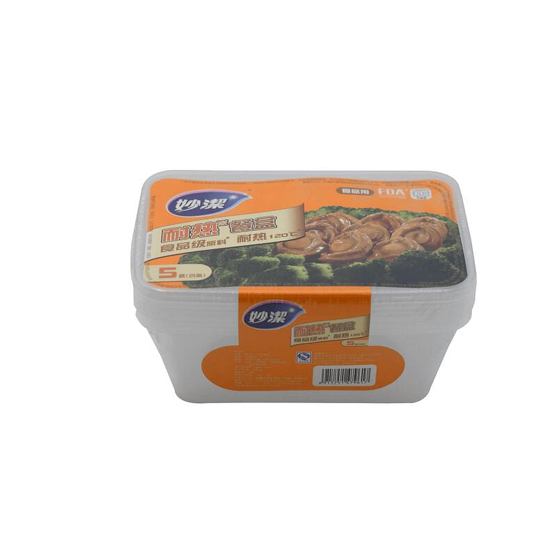 Miaojie Disposable Meal Containers (800ML) 1 each