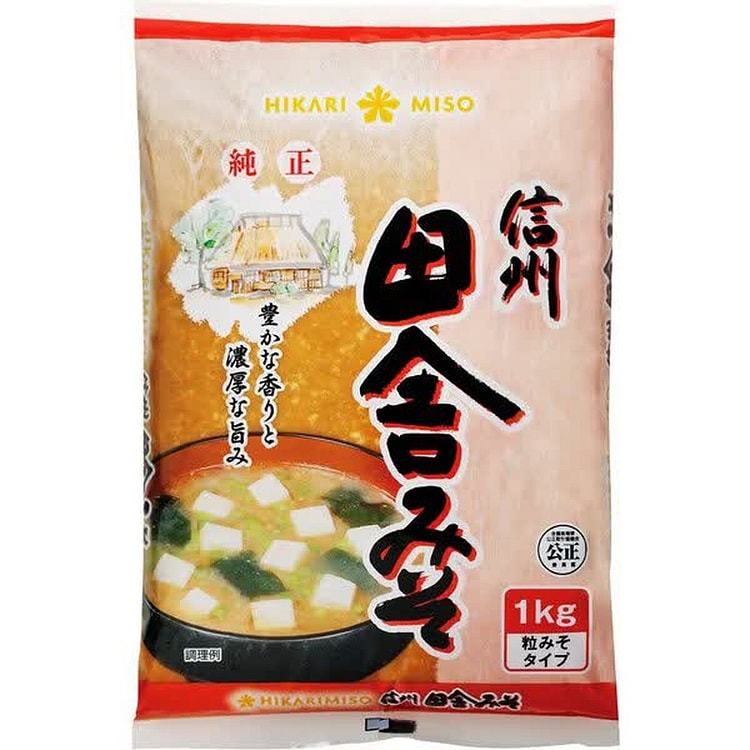 Hikari Miso Pure Shinshu Country Miso 1kg [Miso] 1 each