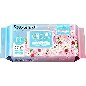 BCL Saborino 樱花早安面膜 30片入