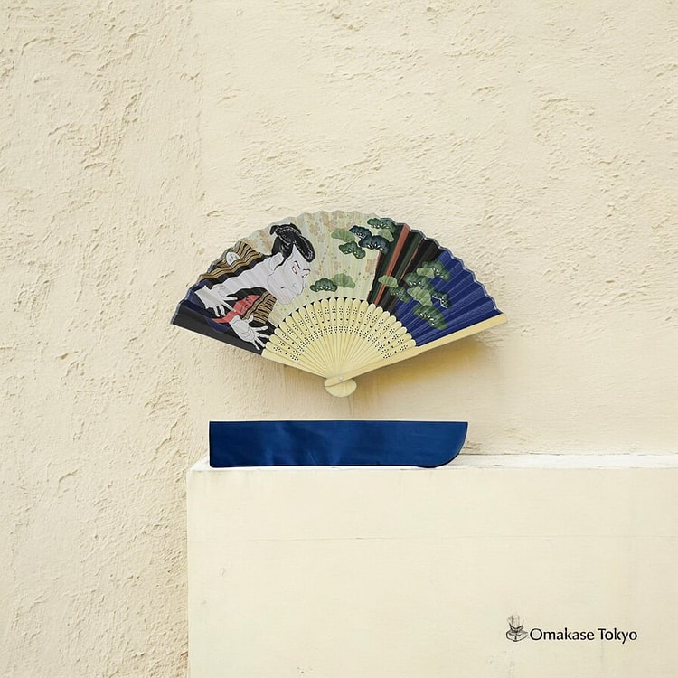 YINKE 竹骨真丝手持扇 F款 160 克