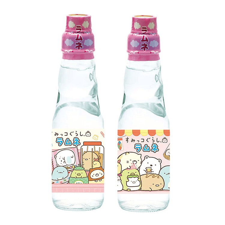 斋藤饮料 角落生物 随机卡通瓶装弹珠汽水 200 毫升