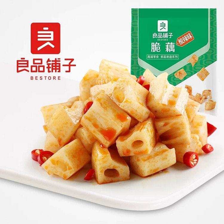 Liangpin Shop crispy lotus root and spicy snacks 168 g