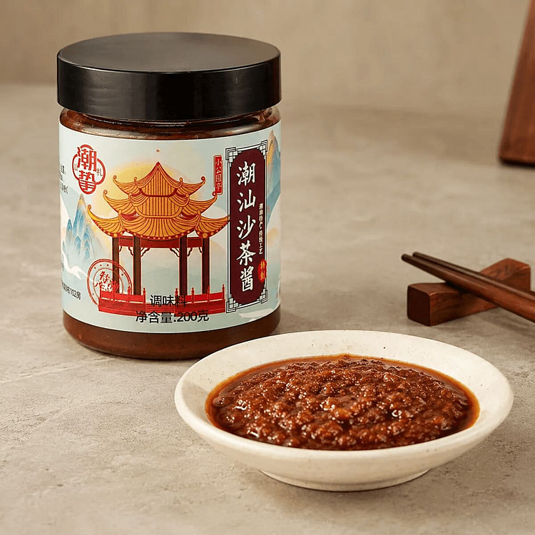 CHAO ZHI CHAOSHAN SHACHA SAUCE (SATAY SAUCE) 200 g