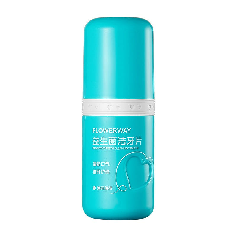 Probiotic Toothpaste Tablets Portable Solid Tooth 1 bottle