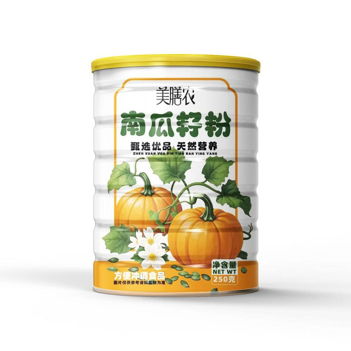 Meishannong Pumpkin Seed Powder 250g 1 can