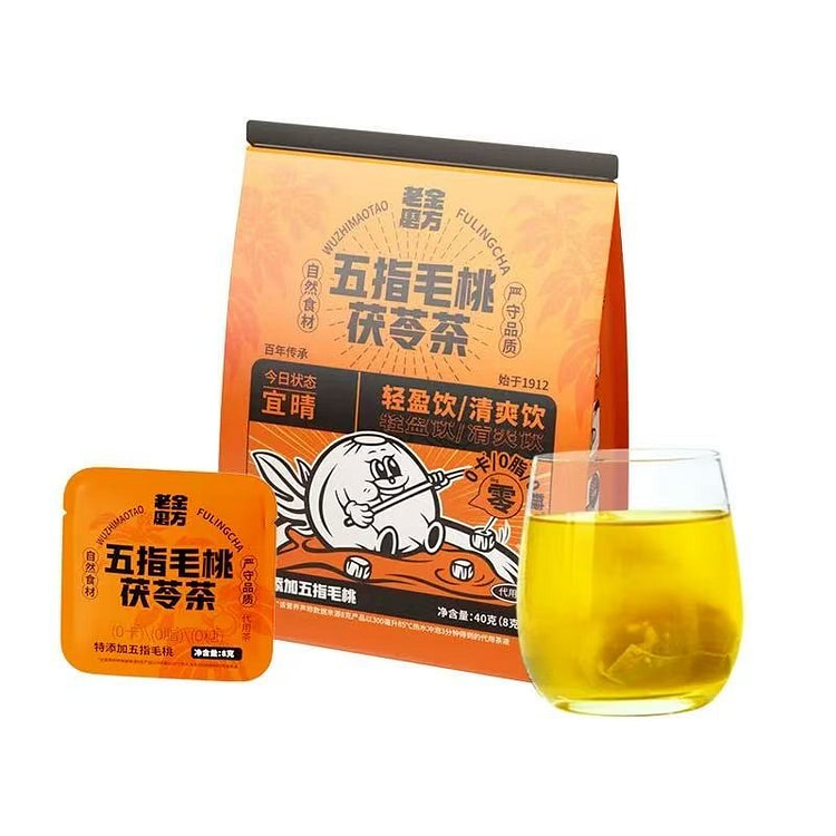 【老金磨方】五指毛桃茯苓赤小豆芡实养生花茶包40g