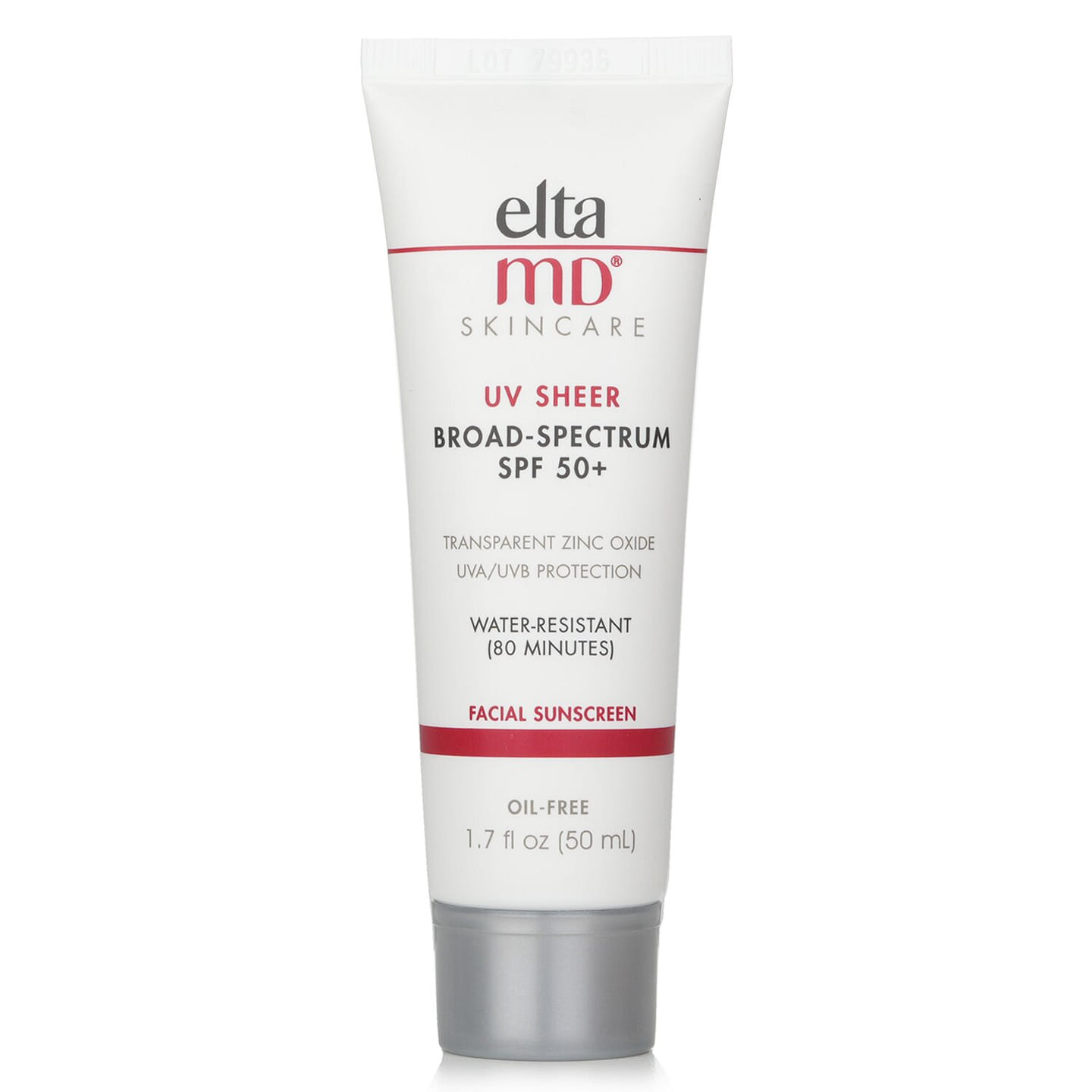 EltaMD UV Sheer Water-Resistant Facial Sunscreen SPF 50 50ml/1.7oz 50 ml