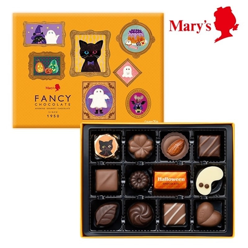 Mary chocolate Halloween Limited 12pcs 1 box