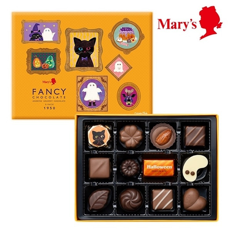 Mary chocolate Halloween Limited 12pcs 1 box