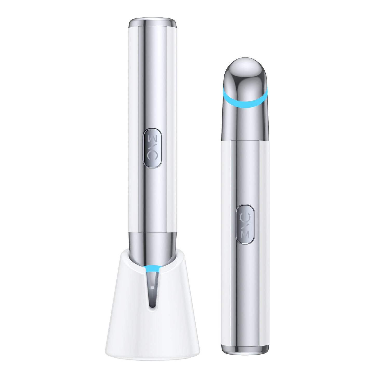 Heating Ions Eye Massager Electric Vibration Anti-Aging Beauty Device 1 count