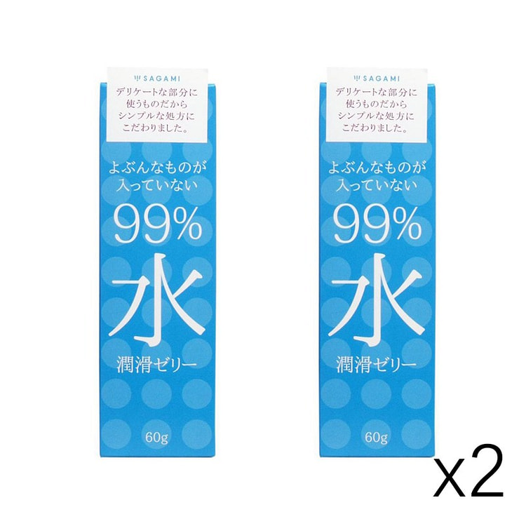 SAGAMI幸福相模 99%水润滑油60gx2盒