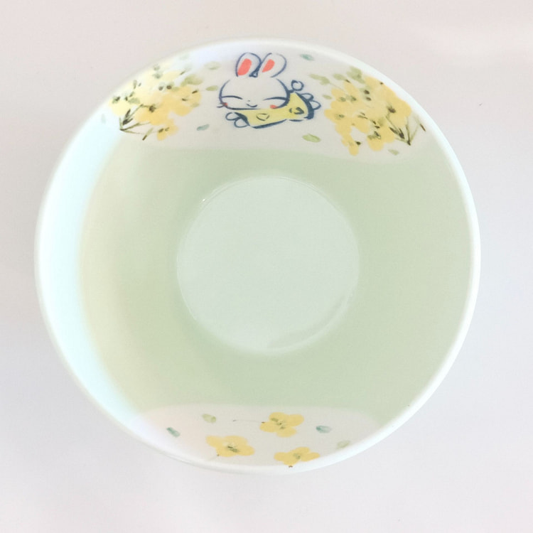 Yudachi Color Donduri Bowl (Gift Box) Green