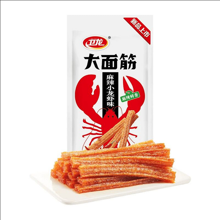 卫龙辣条大面筋麻辣小龙虾味50克*1袋 50 克