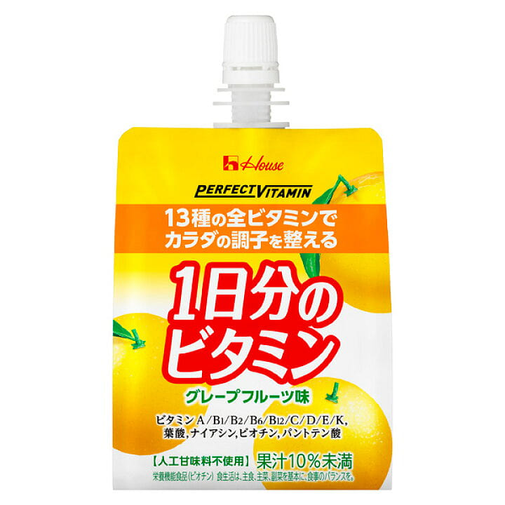 House Daily Vitamin Jelly Grapefruit Flavor 180g 1 each