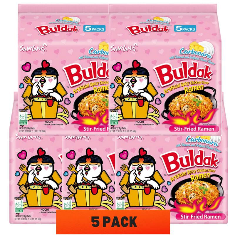 Samyang Buldak Hot ChickenCream Cheese 650g*5pcs 650 g