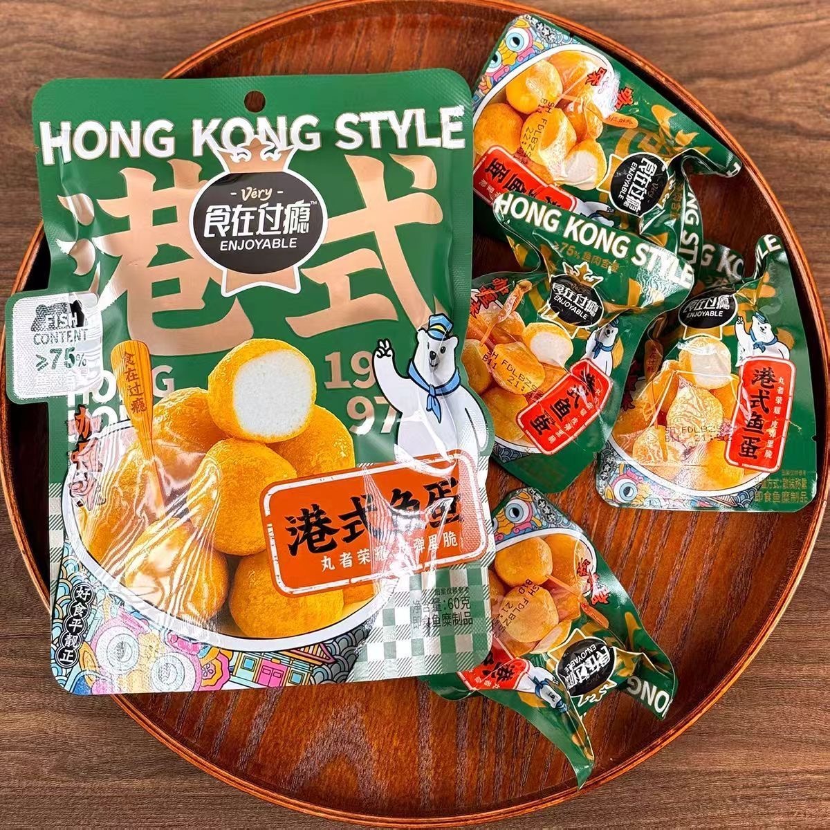食在过瘾港式鱼蛋鱼丸咖喱味1袋- Weee!