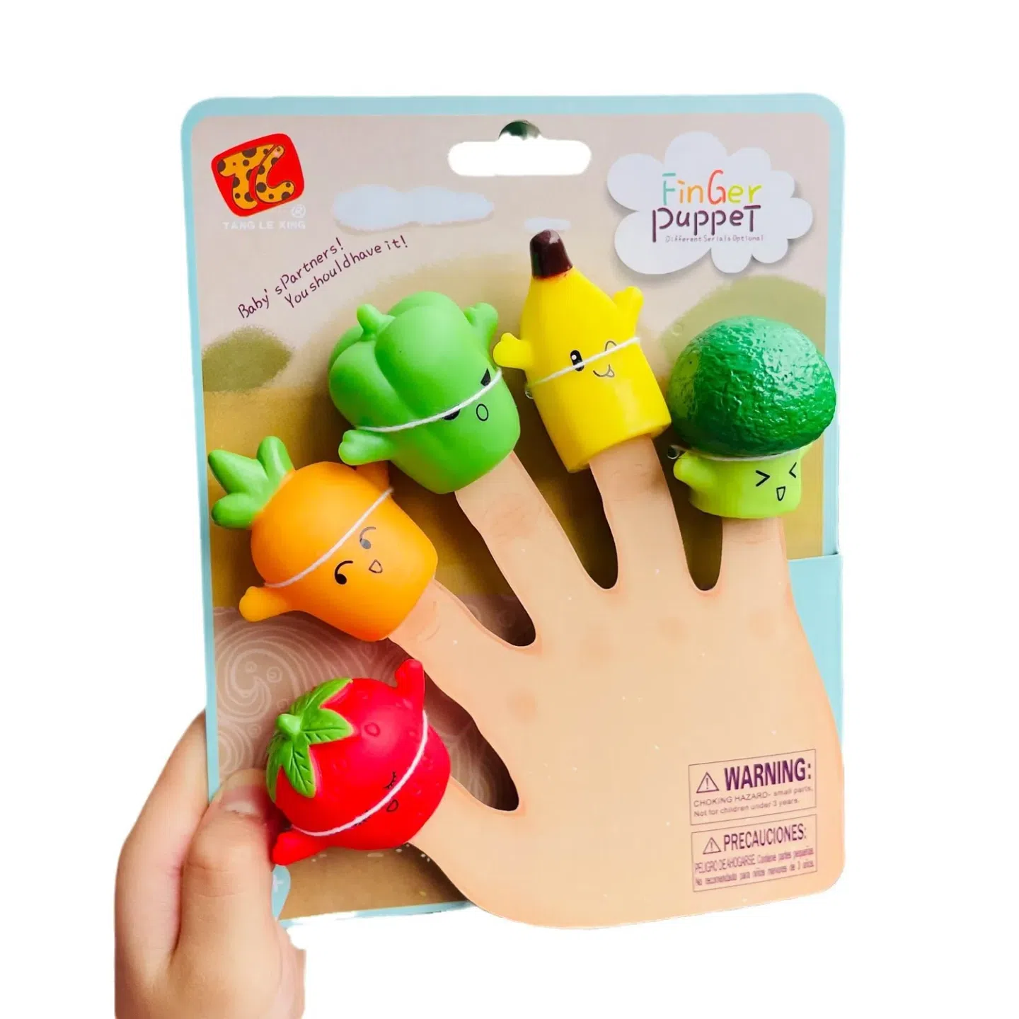 Early Education Finger Doll Storytelling 5 Packs *2 Servings – Strawberry 1 count