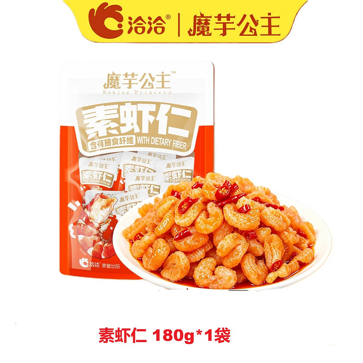 ChaCha Princess Konjac Konjac Shrimp 1pc 180 g