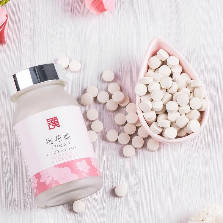 和汉 TOUKAHIME 桃花姫 胎盘素 120粒