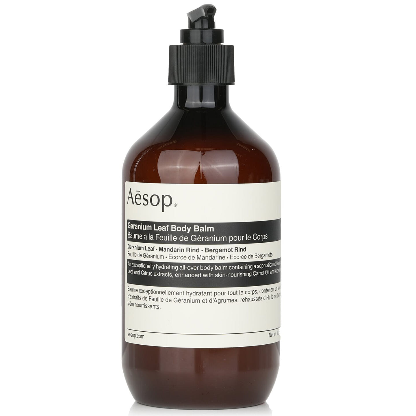 Aesop Geranium body cream 500ml/16.67oz 500 ml