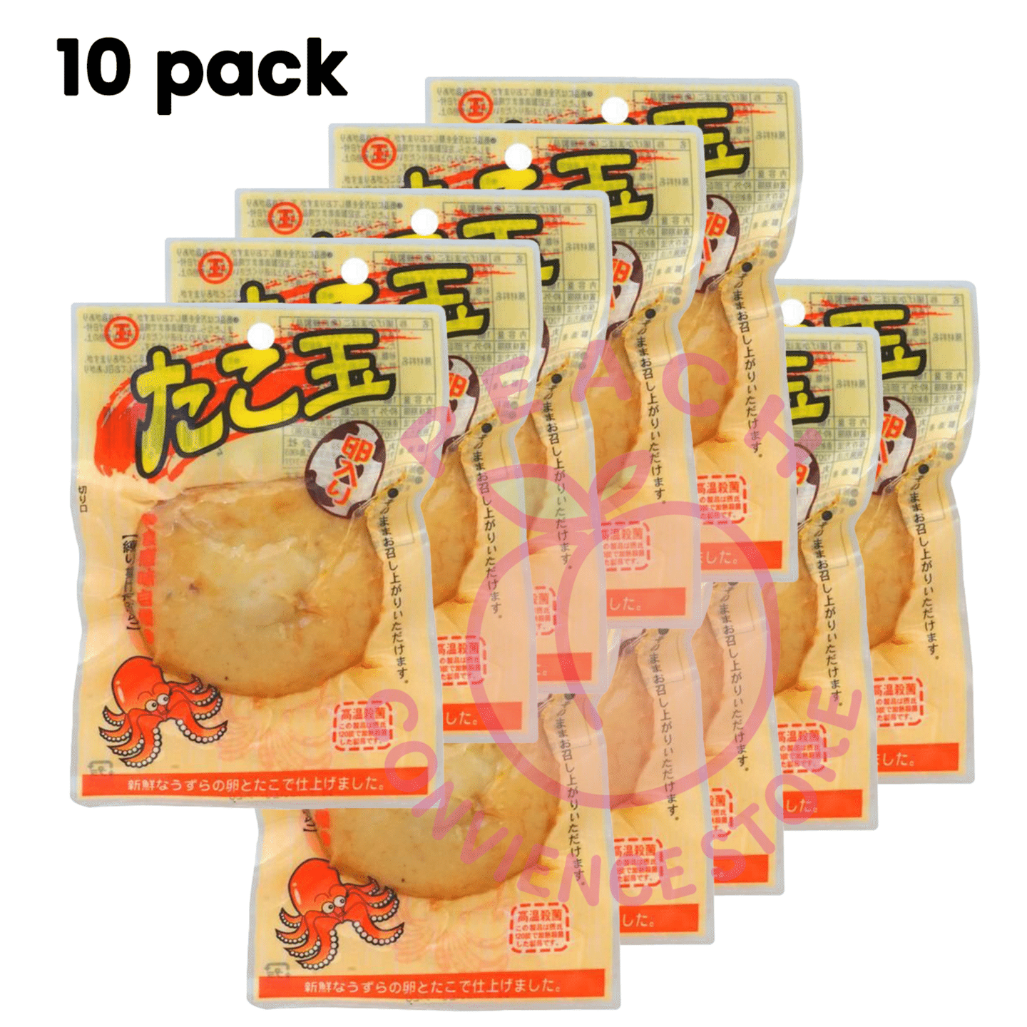 Marutama quail egg & octopus ball 1pc(Pack of 10) 1 count
