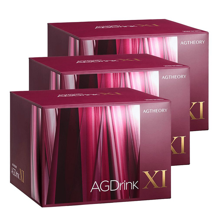 晓姿 AG Drink XI 抗糖口服液 90支 3 盒