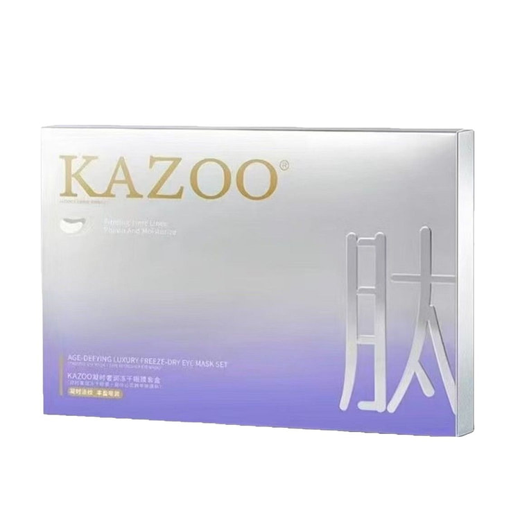 KAZOO活性凍幹眼膜 院線級勝肽快速淡紋眼膜5套