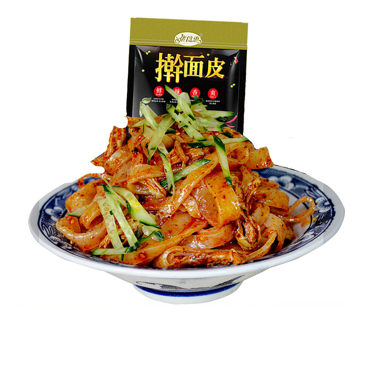 Lao Shi Hui Niu Jin Mian Pi Shaanxi Specialty Food Convenient Fast Food Wet